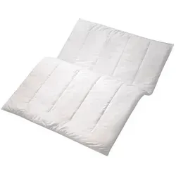Centa-Star Kinderdecke Junior, Weiß, 100x135 cm - Atmungsaktive und feuchtigkeitsregulierende Bettdecke für Kinder, ideal für Hausstauballergiker, Made in Germany, hygienisch und maschinenwaschbar bis 60°C.