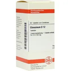 Glonoinum D 12 Tabletten 80 St