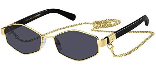 Marc Jacobs Unisex Marc 496/S Sonnenbrille, Gold, 55 mm von Marc Jacobs