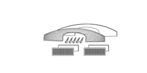 Reflektor Kit SHAD SH45 2011 D1B451CAR - Energiesparlampe mit hochwertigem Reflektor, ideal für energieeffiziente Beleuchtung und optimale Lichtverteilung.
