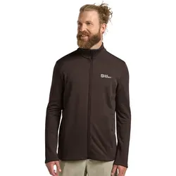 Jack Wolfskin KOLBENBERG FZ M - Leichte Funktionsjacke - Funktionsjacke aus Gitter-Fleece mit 2 Hüfttaschen für bequemen Tragekomfort, ideal für Outdoor-Aktivitäten.