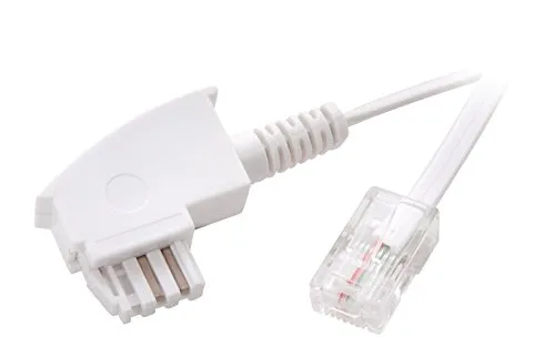 Vivanco TK 48B-N DSL Anschlusskabel 10m weiß