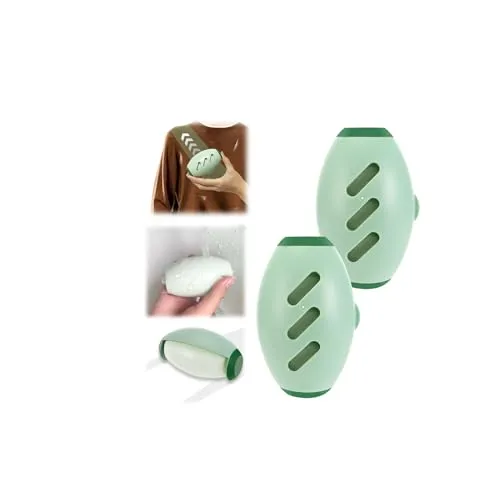 Quuylin 2 Stück Fusselrolle Wiederverwendbar, Waschbarer Tierhaarentferner Fusselrolle, Wiederverwendbare Fusselrolle, Portable Gel Lint Roller für Tierhaare, Kleidung, Betten, Sofas, Teppiche, Autos