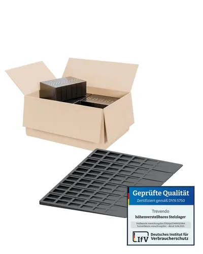 Trevendo Terrassendielen Clever Line Stelzlager, (25-St)