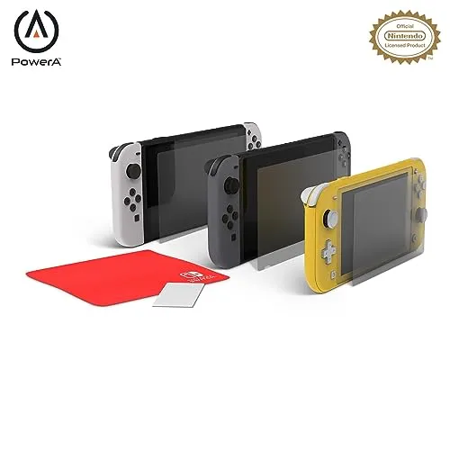 Anti-Glare Screen Protector Family Pack for Nintendo Switch von PowerA