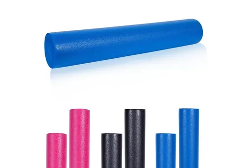 GORILLA SPORTS Pilatesrolle Yoga Rolle zur Selbstmassage und Faszien Training,Schaumstoff 60x15cm