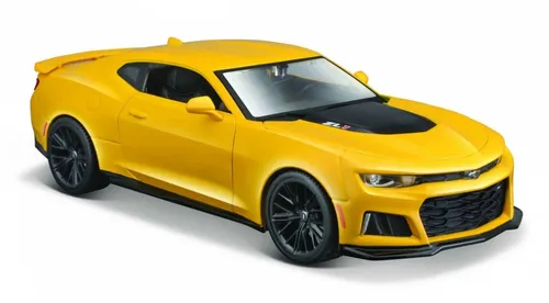 Maisto Chevrolet Camaro ZL1 2017 Gelb 1/24 - Detailgetreues Modellauto im Maßstab 1/24, ideal für Sammler und Autoenthusiasten, mit authentischer Lackierung und beweglichen Teilen.