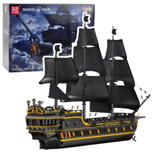 Black Pearl Piratenschiff-Bausteine, 5266 Teile