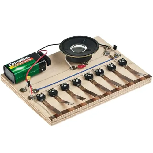 matches21 HOME & HOBBY Miniatur-Orgel DIY Elektronik Bastelset für Kinder ab 12 Jahren Bausatz