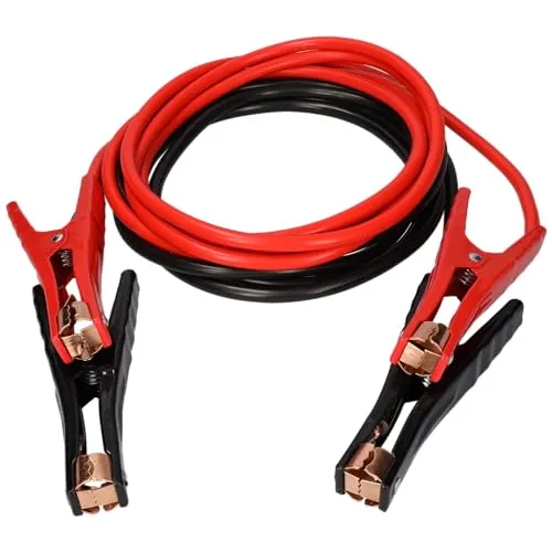 SAMETRUCK 6m Starthilfekabel 500A 16mm2 Überbrückungskabel Starterkabel Batterie KFZ PKW