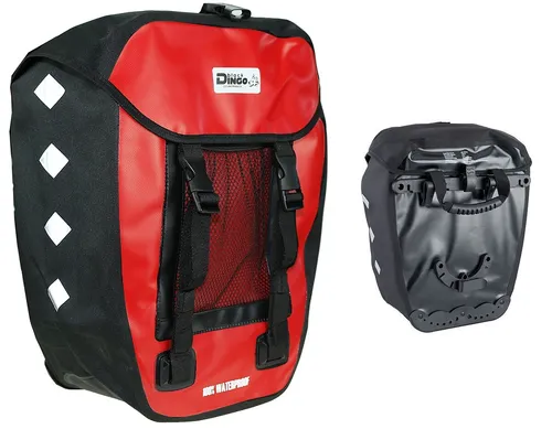 Packtasche 100% wasserdicht - Fahrradtasche für höchste Sichtbarkeit - Fahrradtasche mit 100% Wasserdichtigkeit und hoher Sichtbarkeit, ideal für Radsportler. Perfekt für sicheres Reisen bei jedem Wetter.