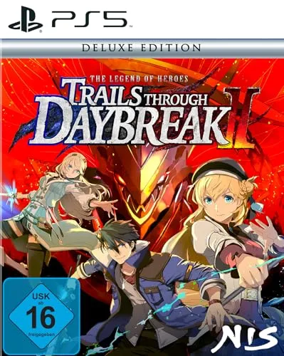 The Legend of Heroes Trails Through Daybreak 2 DLX - PS5 [EU Version] - Spiele für PlayStation 5 mit unvergesslichen Charakteren, packender Story und aufregenden Minispielen. Deluxe Edition mit digitalem Soundtrack und Mini-Artbook!