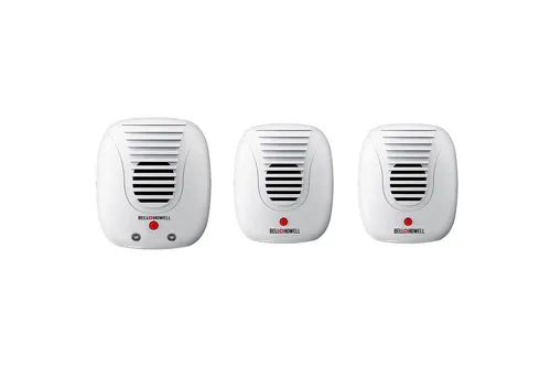 HAC24 Ultraschall-Tierabwehr 3-tlg. Set - Effektive Schädlingsabwehr für Ratten, Mäuse und Ungeziefer mit Nachtlicht. Absolut unbedenklich für Menschen und Haustiere - ideal für Ihr Zuhause!