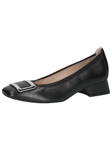 CAPRICE Damen Pumps aus Leder mit Memory-Schaum, Schwarz (Black Nappa), 36.5 EU - Damen-Pumps mit innovativem Memory-Schaum-Fußbett für optimalen Komfort und Gelenkschutz, ideal für schicke Anlässe.