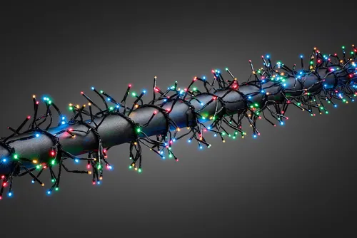 Konstsmide 3860-500 Büschellichterkette Außen, mehrfarbig,Konstsmide
