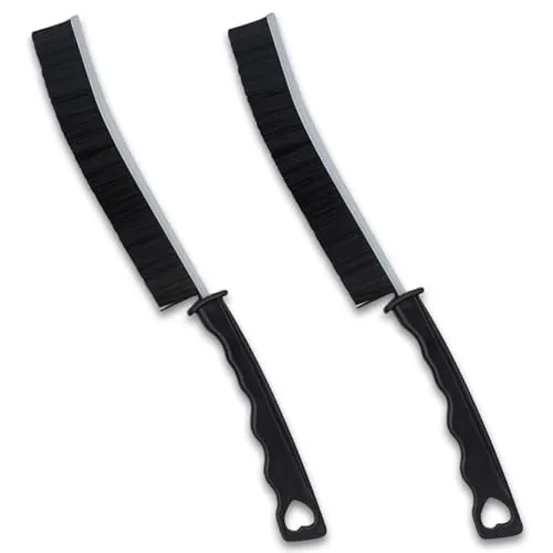 Stück Pure Clean Bürste,Fugenreinigungsbürste,Hartborsten Ecken Reinigungsbürste,Schmale Bürste Zum Reinigen,Hartborsten Eckenreinigungsbürste für Fliesenböden Küche Badezimmer 2