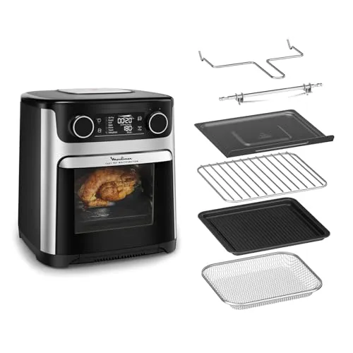 Moulinex Easy Fry Air Fryer 15L, Multicooker & Backofen mit 9 Programmen