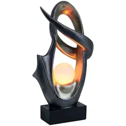 LED Solar Deko Außen Lampe mit Feuer Effekt