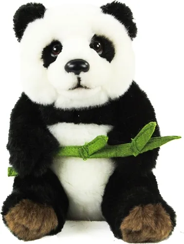 Kuscheltier Panda Huy 16 cm schwarz-weiß Uni-Toys