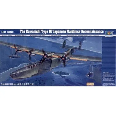 Trumpeter 01322 Modellbausatz Kawanishi H6K5/23 Typ 97 Flugboot