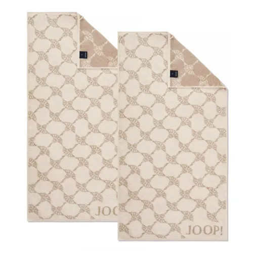 Stück Joop! Handtuch Cornflower 1611-36 Creme 50x100 2 in beige von JOOP!