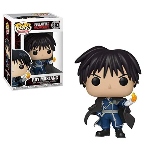 Fullmetal Alchemist - Roy Mustang Funko Pop! Figur - Actionfigur von Colonel Mustang, ca. 10 cm groß, ideal für Fans der berühmten Serie Fullmetal Alchemist und perfekt zum Sammeln!