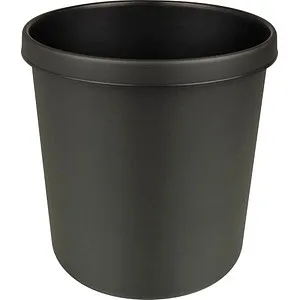helit the firefighter Papierkorb 18,0 l schwarz, 1 St.