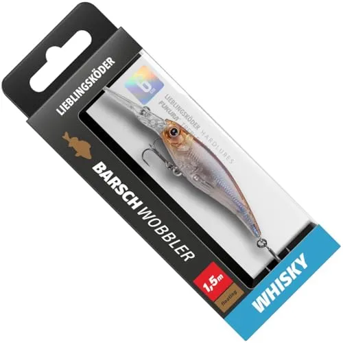 Lieblingsköder Barschwobbler 6cm 5,3g - Wobbler, Farbe Lieblingsköder:Whisky