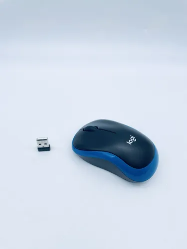 Logitech M185 Kabellose Maus, 2,4 GHz mit USB-Nano-Empfänger, 12 Monate Batte