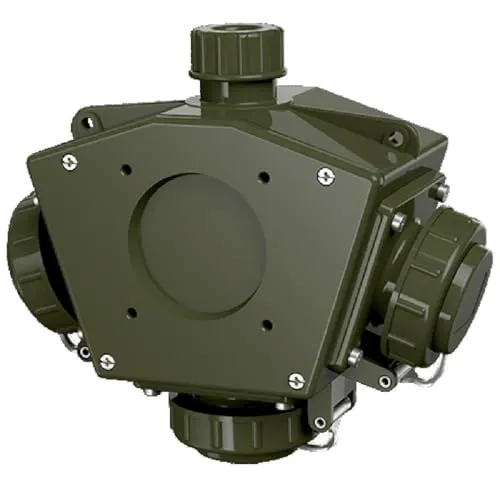 Mennekes 10861 DELTA-BOX TM, 16A2p+E, 230V, IP68 - Steckdosen & Buchsen - Robuste DELTA-BOX mit IP68 Schutz, ideal für den Außeneinsatz, inklusive Aufhängevorrichtung für einfache Montage.