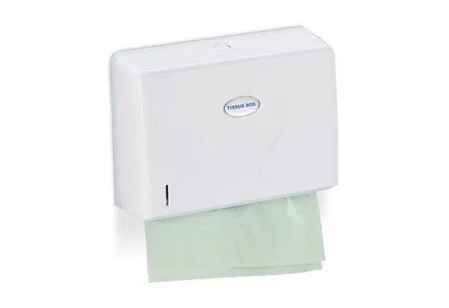 Papierhandtuchspender H2 - 2 x Papiertuchspender - Praktischer Papierhandtuchspender aus robustem Kunststoff, ideal für öffentliche Toiletten und Küchen, sorgt für Hygiene und Sauberkeit.