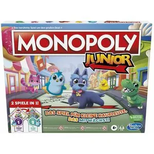 Hasbro Monopoly Junior 2 Games in 1 F8562100 von Hasbro