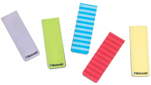 Betzold magnetische Lesezeichen, 5 Stück