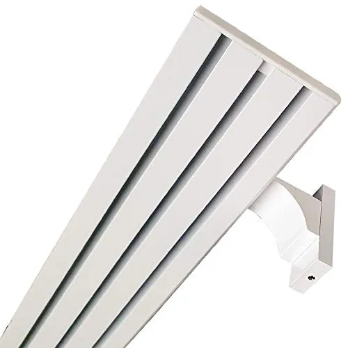 Aluminium Vorhangschiene 3-läufig 210cm