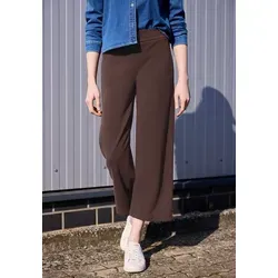 STREET ONE STUDIO Stoffhose Middle Waist braun 46