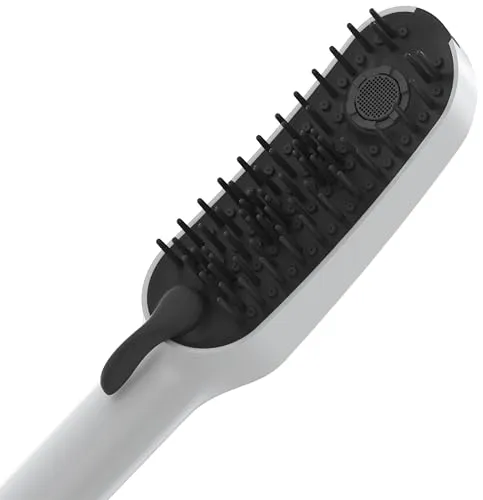 RAVAK Hundedusche 4 Strahlarten – Sprühbrause für Hunde mit Silikonkamm, EcoFlow wassersparend, G1/2 Anschluss, Weiß Matt