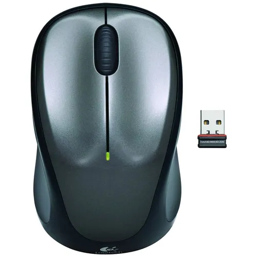 Logitech M235 Kabellose Maus Dunkelgrau