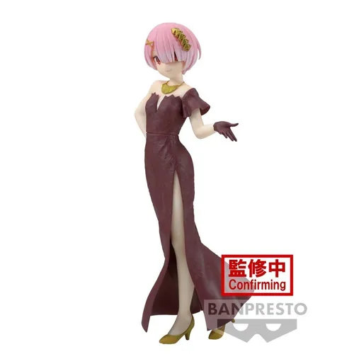 Banpresto Ram Re:Zero - Glitter & Glamours Figur, 23 cm - Actionfigur für Kinder, detailreiche Ram Figur in beliebter Pose, ideal zum Sammeln und Verschönern von Displays.
