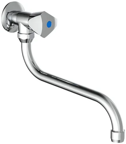 Schütte Wand Schwenkventil Kaltwasser Armatur Carneo, verchromt 37980 - Hochwertiges Wand Schwenkventil für Kaltwasser, verchromte Oberfläche sorgt für Langlebigkeit und elegantes Design in Ihrem Badezimmer.