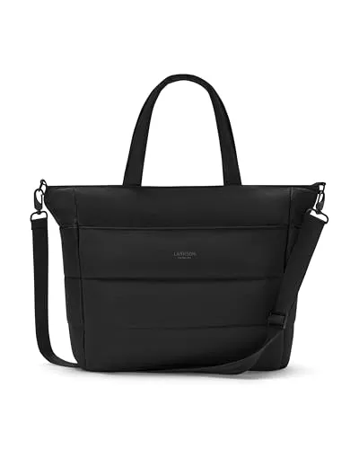 LARKSON Alma Puffer Tasche Damen Schwarz