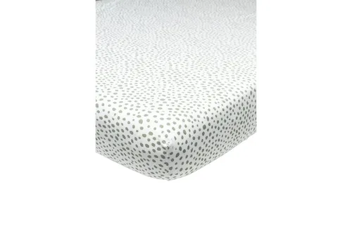 Meyco Home Spannbettlaken Cheetah Forest Green, Jersey, Gummizug: Rundum, (1 Stück), 90x200cm