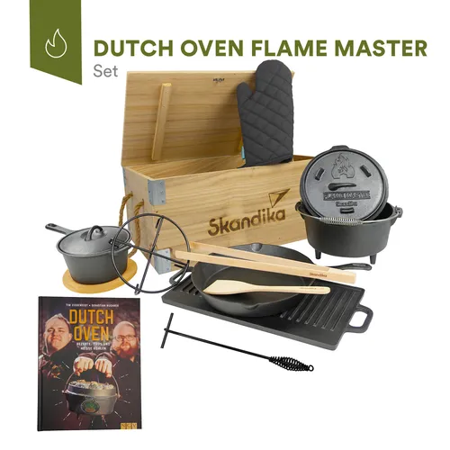 Skandika Dutch Oven Set Flame Master 11-teilig