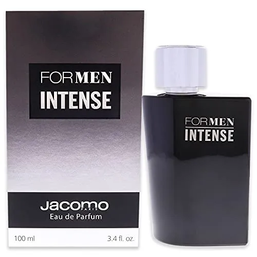 Jacomo Intense Eau De Parfum Spray 100ml für Männer - Herrendüfte mit kraftvollem, holzig-würzigen Duft. Ideal für den modernen Mann, der einen bleibenden Eindruck hinterlassen möchte.