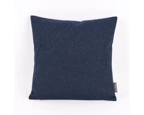 Magma Heimtex Dekokissen Magma Kissenhülle FELT dunkelblau 50x50cm