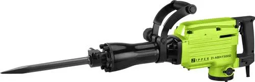 Zipper ZI-ABH1500D Abbruchhammer 1500W - Bohrmaschinen: Leistungsstarker Sechskantschaft-Abbruchhammer mit 45 Joule Schlagkraft, ideal für anspruchsvolle Abbrucharbeiten, inklusive Koffer und Zubehör.