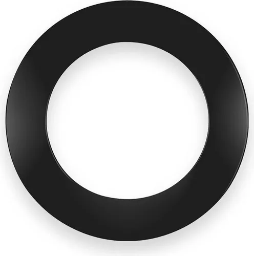 One80 PU Dartboard Surround Wandschutzring für Steeldarts Schwarz