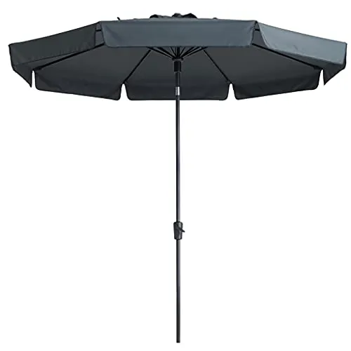 Produktbild Madison Sonnenschirm Flores Luxe 300 cm Grau
