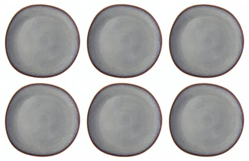Villeroy & Boch like. by Lave Beige Speiseteller 6er Set, 28 cm - Elegante Speiseteller aus robustem Steingut im skandinavischen Design, ideal für Hauptgerichte und Brunch, spülmaschinenfest und perfekt als Geschenk.