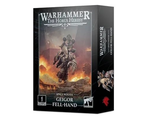 Games Workshop Warhammer The Horus Spielfigur - Geigor Fell-Hand - Detailreiche Spielfigur der Space Wolves aus der Warhammer The Horus Heresy Serie, ideal für Sammler und Spieleliebhaber.