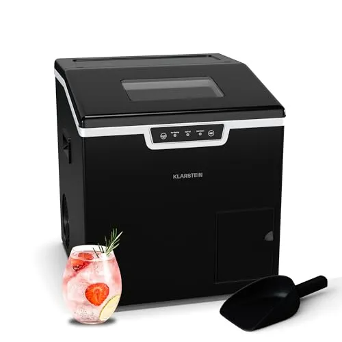 Klarstein Eiswürfelmaschine Icefestival Cube – 20 kg/24 h